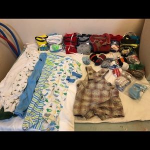 40 pc baby clothing bundle